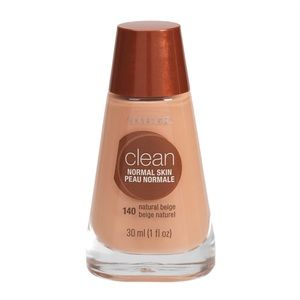 ⚜️3/$25⚜️💄NWT COVERGIRL CLEAN NATURAL SKIN FOUNDATION- 140 NATURAL BEIGE 💄